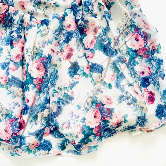 FOR LOVE & LEMONS Audrey Floral Mini Dress NWT - Picture 6 of 13